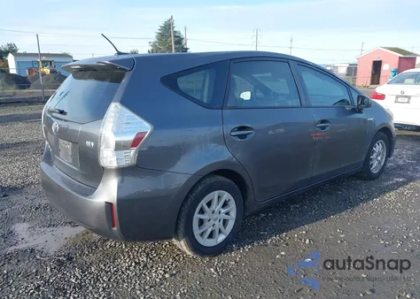 2012 Toyota Prius V Three from USA, damaged, VIN JTDZN3EU2C3034448